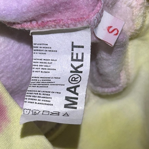 Market Boarder Arc tie-dye hoodie - Picture 6 of 7